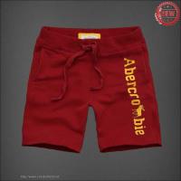 heren abercrombie and fitch athletic shorts moose logo rood geel On Sale Betaalbare 1jilc579